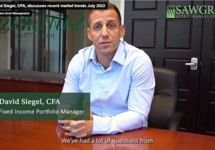 David Siegel, CFA, discusses recent market trends